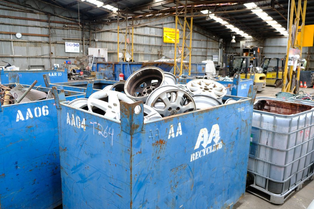 reciclaje piezas automovil